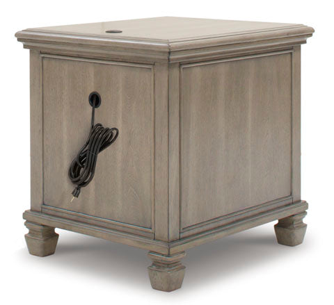 Lexorne Gray End Table