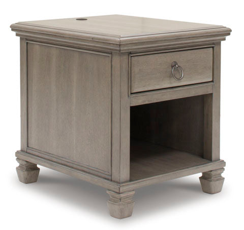 Lexorne Gray End Table