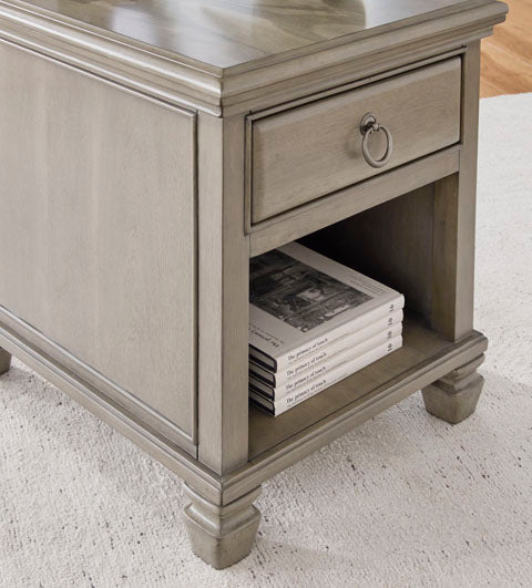 Lexorne Gray End Table