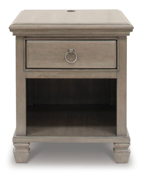 Lexorne Gray End Table