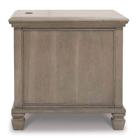 Lexorne Gray End Table