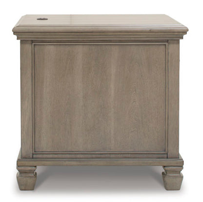 Lexorne Gray End Table