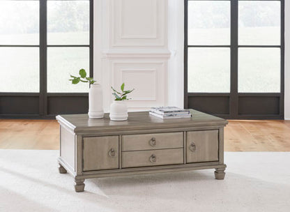 Lexorne Gray Coffee Table