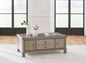 Lexorne Gray Coffee Table