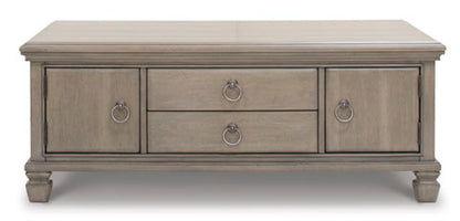 Lexorne Gray Coffee Table