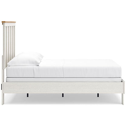 Linnocreek White Full Panel Bed