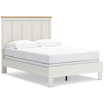 Linnocreek White Full Panel Bed