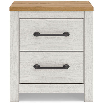 Linnocreek White Nightstand