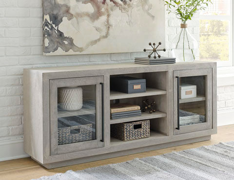 Lockthorne Warm Gray Accent Cabinet