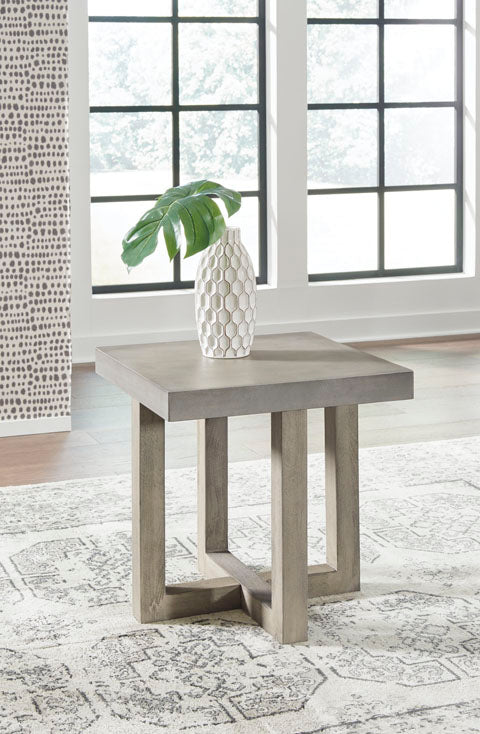 Lockthorne Gray End Table