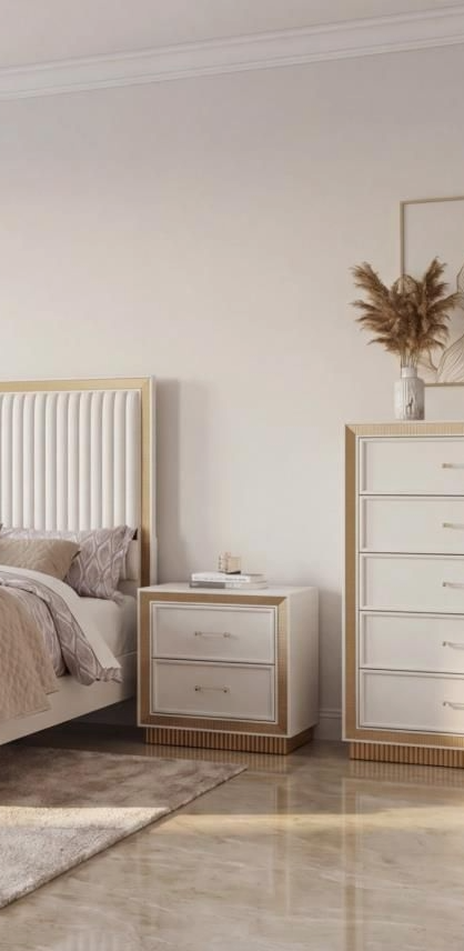 The LOLO Gold Bedroom Set by Massa Gallery