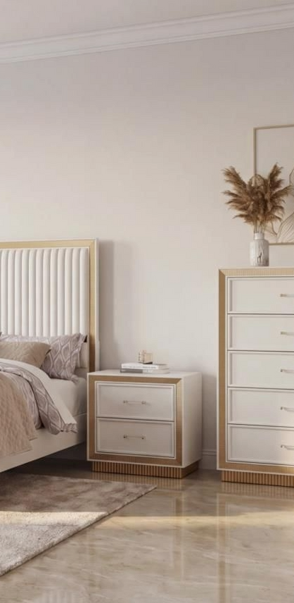 The LOLO Gold Bedroom Set by Massa Gallery
