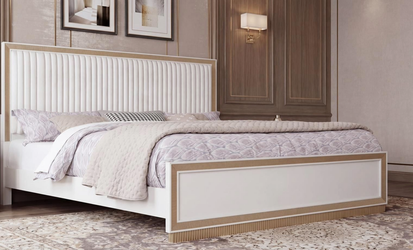 The LOLO Gold Bedroom Set by Massa Gallery