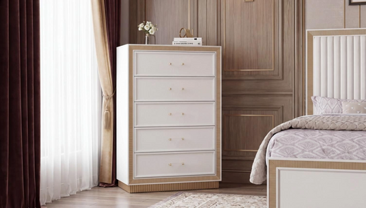 The LOLO Gold Chest of Drawers