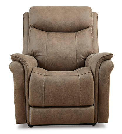 Lorreze Driftwood Power Lift Recliner