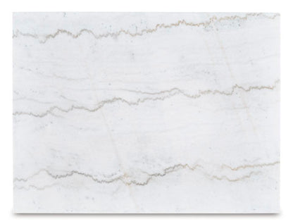 Loyaska Ivory and Brown Coffee Table