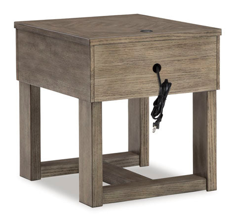 Loyaska Brown End Table