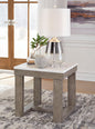 Loyaska Brown and Ivory End Table