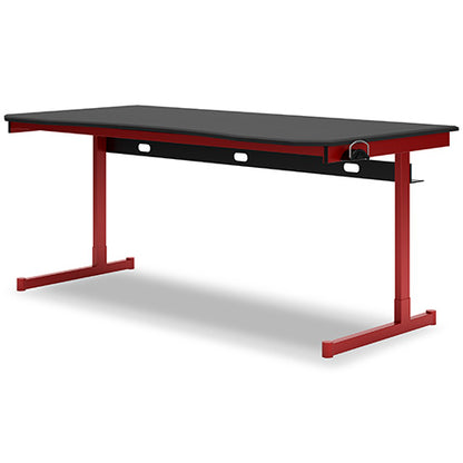 Lynxtyn Red Home Office Desk