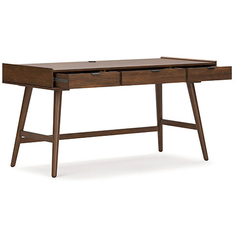 Lyncott Brown Home Office Desk