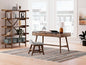Lyncott Brown 70" Bookcase