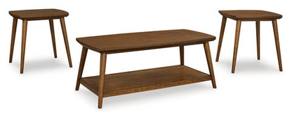 Lyncott Brown Coffee and End Tables