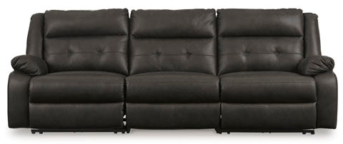 Mackie Pike Storm 3-Piece Power Reclining Sectional Sofa