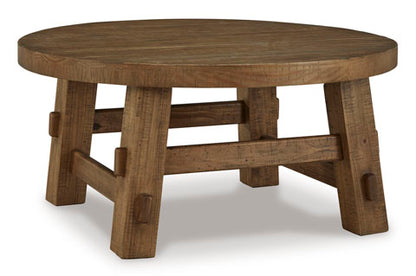 Mackifeld Warm Brown Cocktail Table