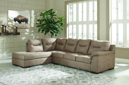 Maderla Pebble 2-Piece Sectional with Chaise