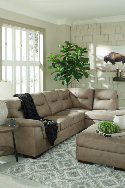 Maderla Pebble 2-Piece Sectional with Chaise