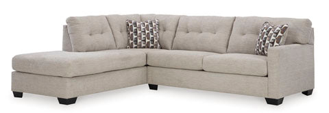 Mahoney Pebble 2-Piece Full Sleeper Sectional with Chaise