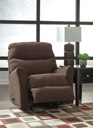 Maier Walnut Rocker Recliner