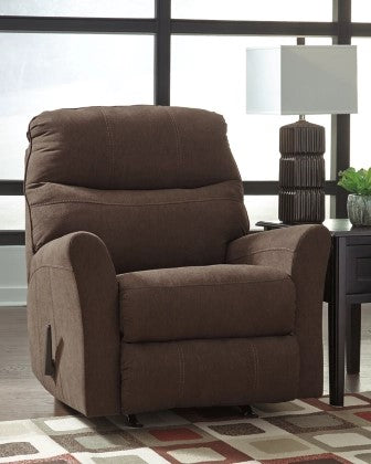 Maier Walnut Rocker Recliner