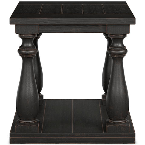 Mallacar Black End Table