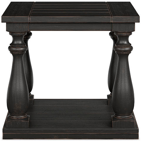 Mallacar Black End Table