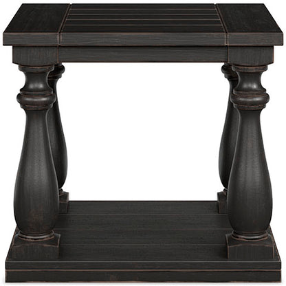 Mallacar Black End Table