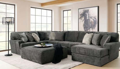 Catnapper Mammoth Smoke 3-pc Sectional
