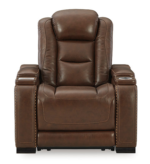 The Man-Den Brown Power Recliner