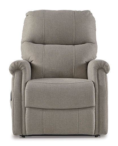 Markridge Gray Power Lift Recliner