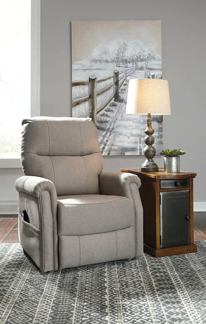 Markridge Gray Power Lift Recliner