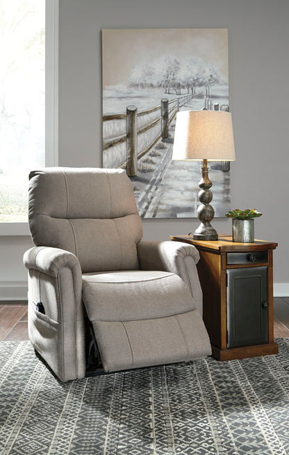 Markridge Gray Power Lift Recliner