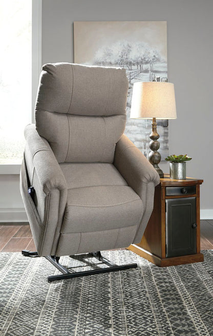 Markridge Gray Power Lift Recliner
