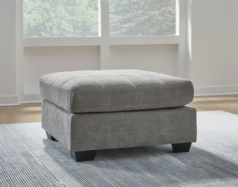 Marleton Gray Oversized Accent Ottoman