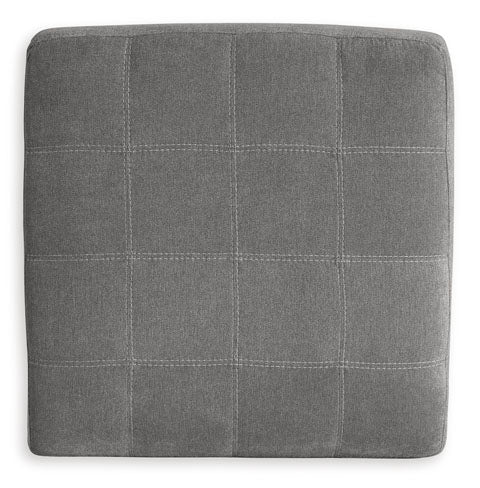 Marleton Gray Oversized Accent Ottoman