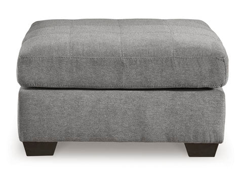 Marleton Gray Oversized Accent Ottoman