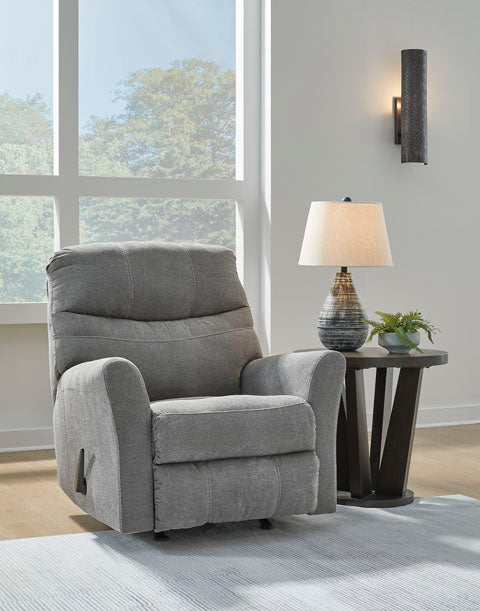 Marleton Gray Rocker Recliner