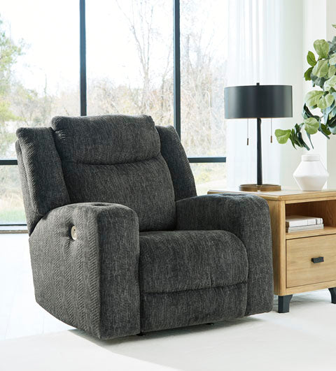 Martinglenn Ebony Power Recliner