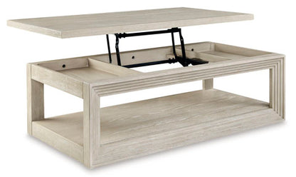 Marxhart Bisque Lift-Top Coffee Table