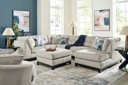 Maxon Place Stone Oversized Swivel Accent Chair