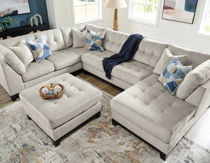 Maxon Place Stone Oversized Accent Ottoman